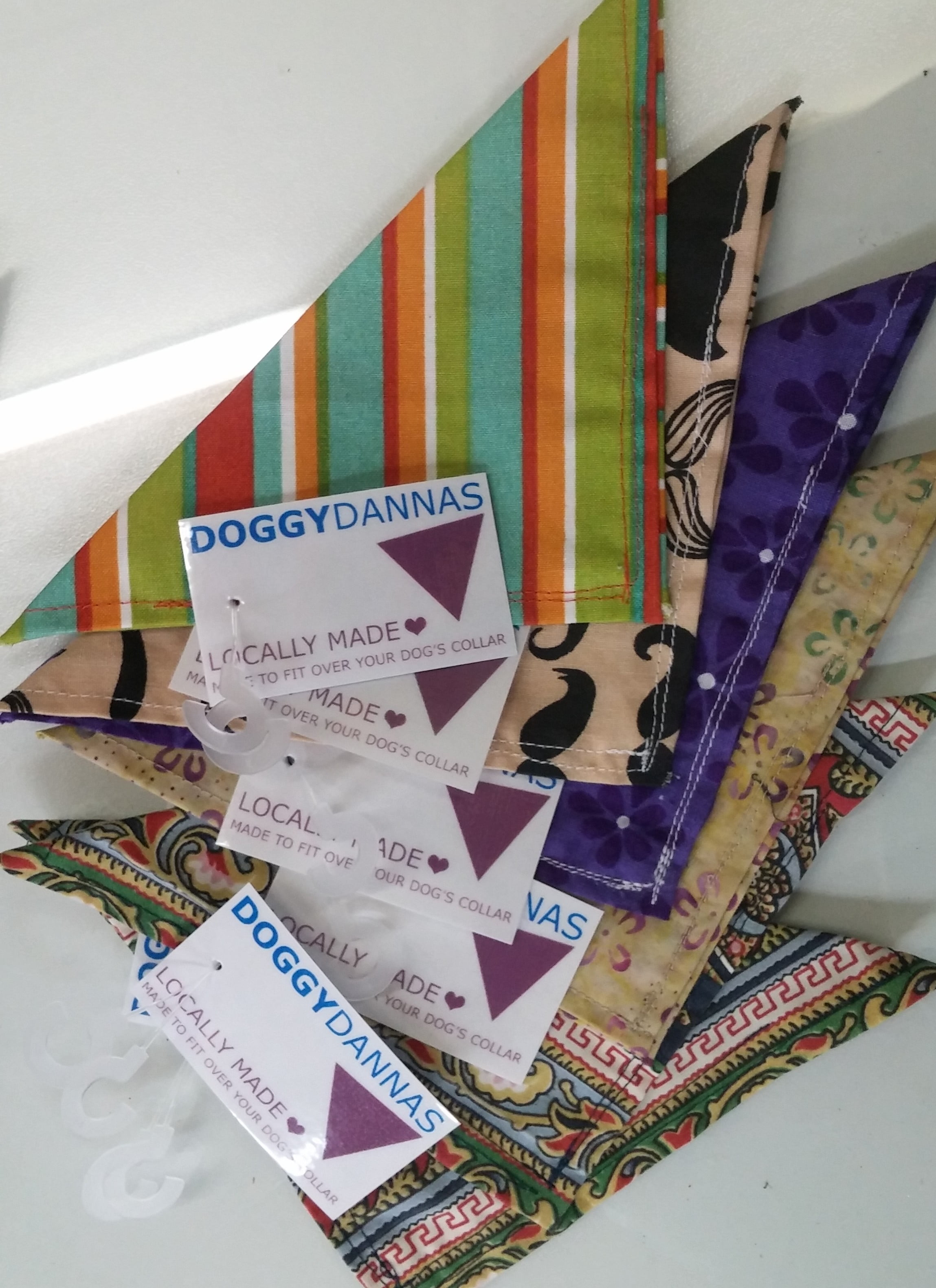 New Local Product 2015: Doggydanas – Unique bandanas for your dog.