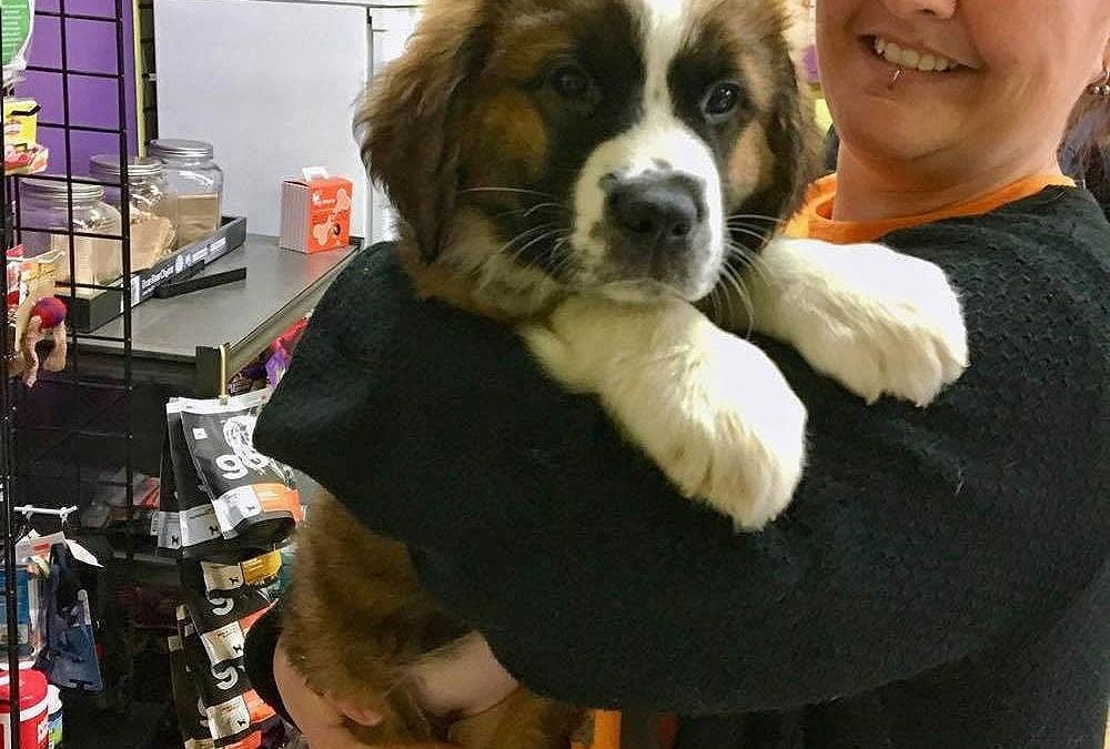 Charlene was in the store for a visit