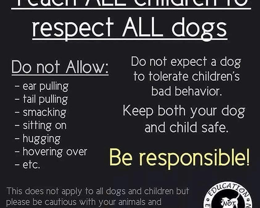 Dog bite prevention week