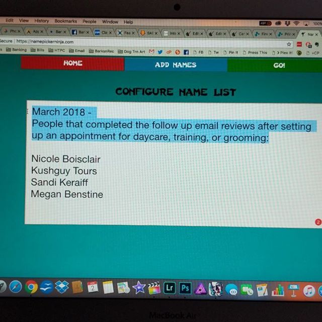March 2018 – Follow Up Email Review Contest Winner