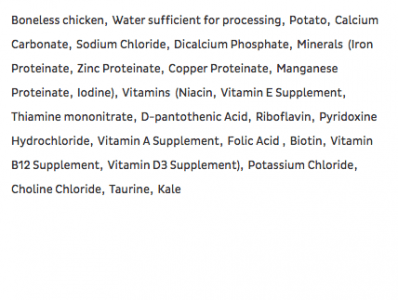 Firstmate - Chicken - Wet Dog Food - 345g / 12.2oz - ingredients