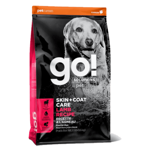 Petcurean - GO! Skin and Coat LAMB Dog Food - 5.44kg