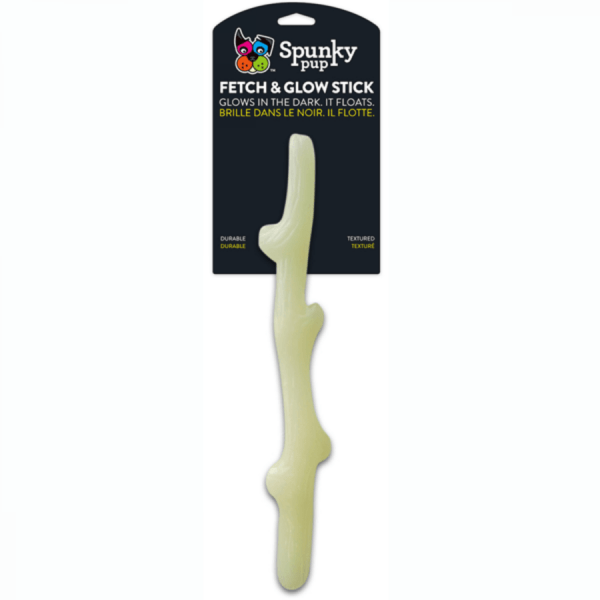Spunky Pup - Fetch and Glow Stick Dog Toy - 30cm (11.8in)