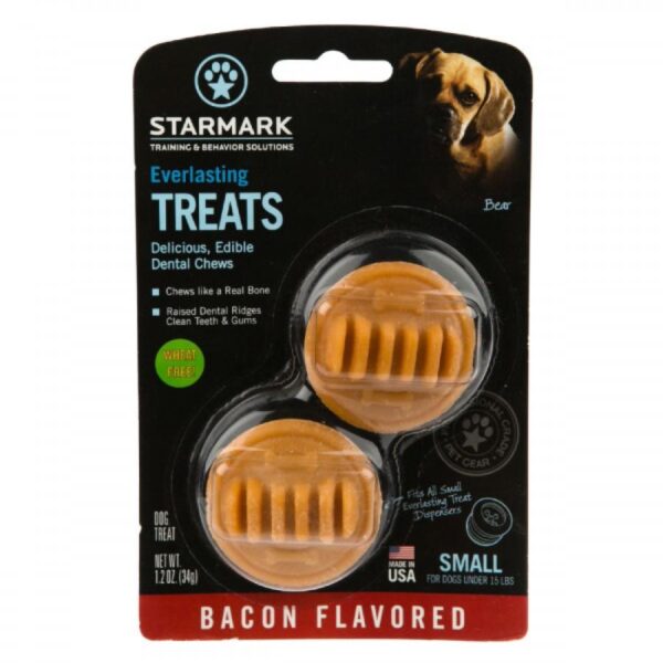STARMARK - Everlasting Treat BACON Dog Treats - Medium