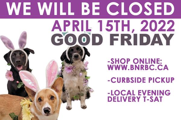 Barks and Rec will be closed on Good Friday 2022