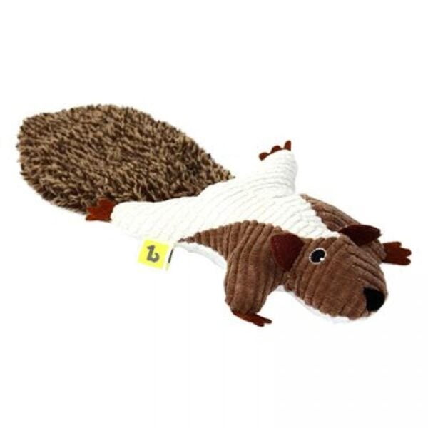 BeOneBreed - Plush Squirrel Bell, Crinkle and Catnip - 30CM (12in)
