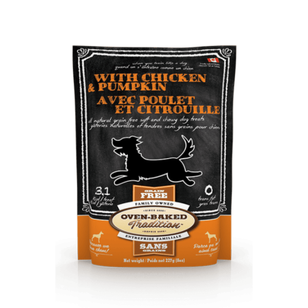 Bio Biscuit - Oven-Baked Tradition Dog Treat - CHICKEN and PUMPKIN - 227G