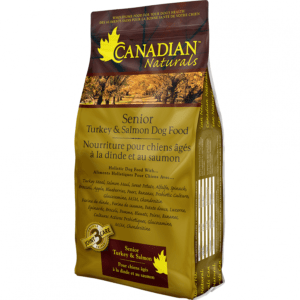 Canadian Naturals - TURKEY and SALMON SENIOR Dry Dog Food - 13.6KG (30lb)