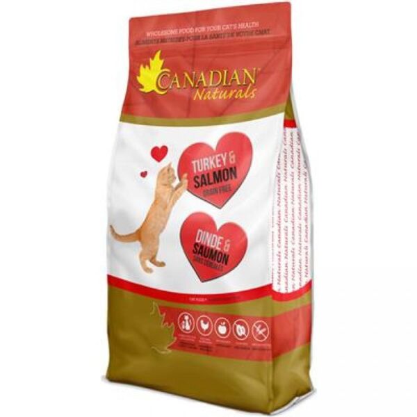 Canadian Naturals - Grain Free TURKEY & SALMON Cat Food - 1.4kg (3LB)