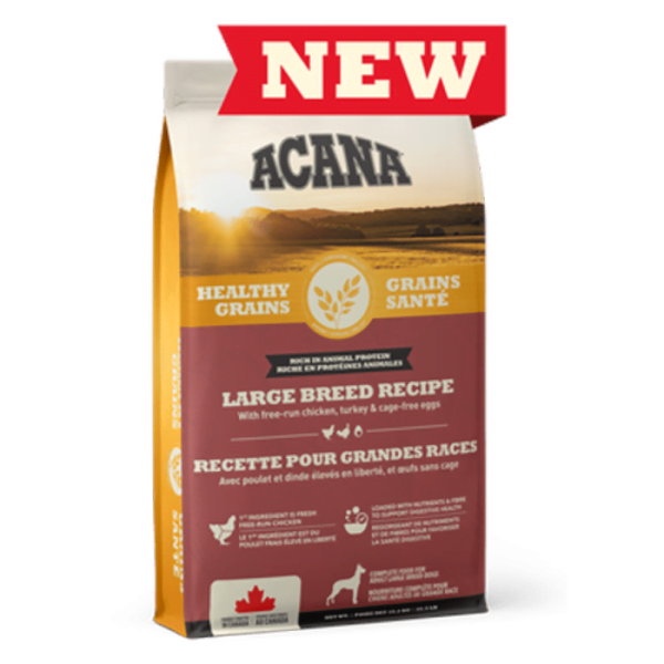 Champion Foods - Acana HEALTHY GRAINS - LARGE BREED recipe - 10.2KG