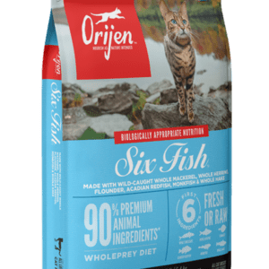 Champion Foods - Orijen CAT SIX FISH Cat Food - 1.8KG (3.97lbs)