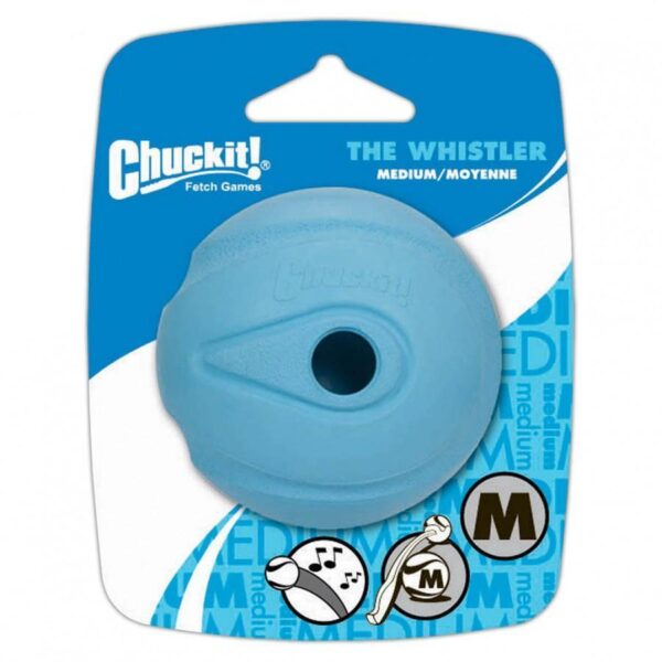 Chuckit! - The Whistle Ball - Medium - 6.4cm