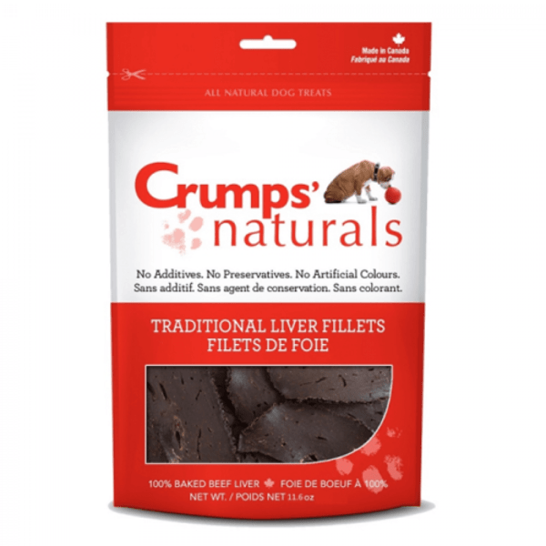 Crumps' Naturals - Dog Traditional Liver Fillets - 5.6 oz