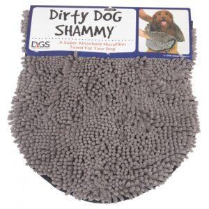 Dog Gone Smart - Dirty Dog Shammy Gray - 33x79cm (13x31in)