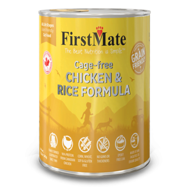 FirstMate - Dog Grain Friendly Cage Free CHICKEN AND RICE - 346GM