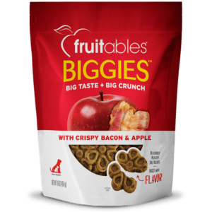 Fruitables - Biggies Crispy Bacon & Apple Dog Crunchy Treat - 454g (16oz)