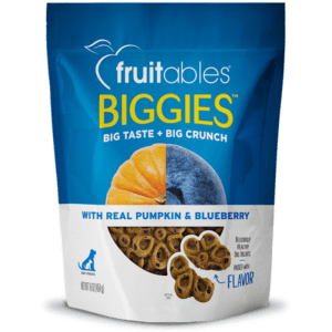 Fruitables - Biggies Pumpkin & Blueberry Dog Crunchy Treat - 454g (16oz)