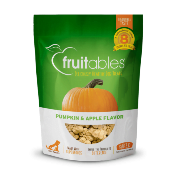 Fruitables - Dog Pumpkin & Apple Crunchy Treats - 198g (7oz)