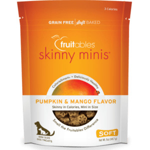 Fruitables - Dog Skinny Minis Pumpkin/Mango Chewy Treats - 141g (5oz)