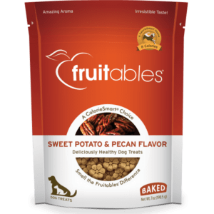 Fruitables - Dog Sweet Potato & Pecan Crunchy Treats - 198g (7oz)