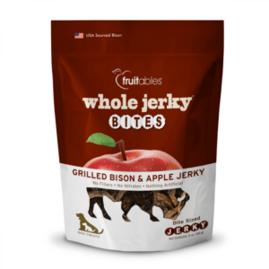 Fruitables - Dog Whole Jerky Bites Grilled Bison - 141g (5oz)