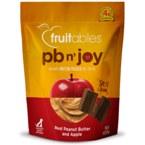 Fruitables - PB n' Joy Peanut Butter & Apple Bars Dog Soft Treat - 170g (6oz)