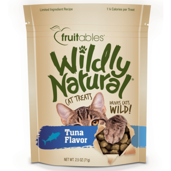 Fruitables - Wildly Natural TUNA Cat Treats - 71G (2.5oz)