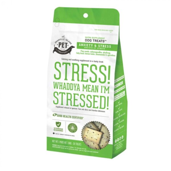 Granville Island - Stress Whaddya Mean I'm Stressed Dog Treats - 240G