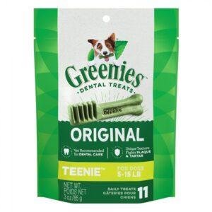 Greenies - Dog Dental Chew ORIGINAL - TEENIE 11CT - 85GM (3oz)