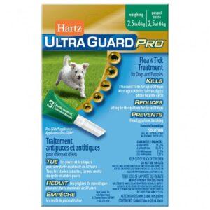 Hartz - Ultra Guard PRO Flea and Tick Drops - DOGS - 2.5-6KG