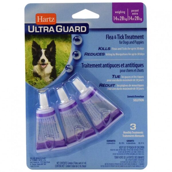 Hartz - Ultra Guard Flea and Tick Drops - DOGS -14-28KG