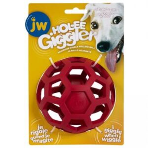 JW Pet - Hol-ee Giggler Dog toy - 12.75CM (5in)