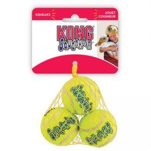 KONG - AirDog Squeaker Tennis Ball - XSmall 3PK