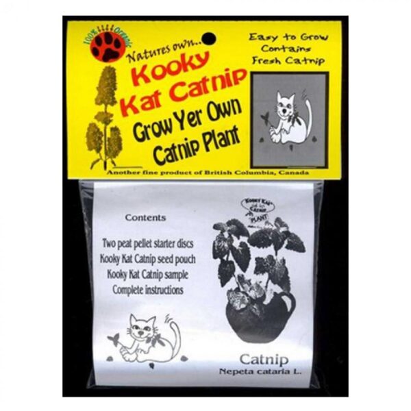 Kooky Kat - Grow Own Catnip Plant - 100GM