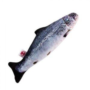 Natural Cat Toys - Cuddle Fish Catnip Salmon - 20cm (8in)
