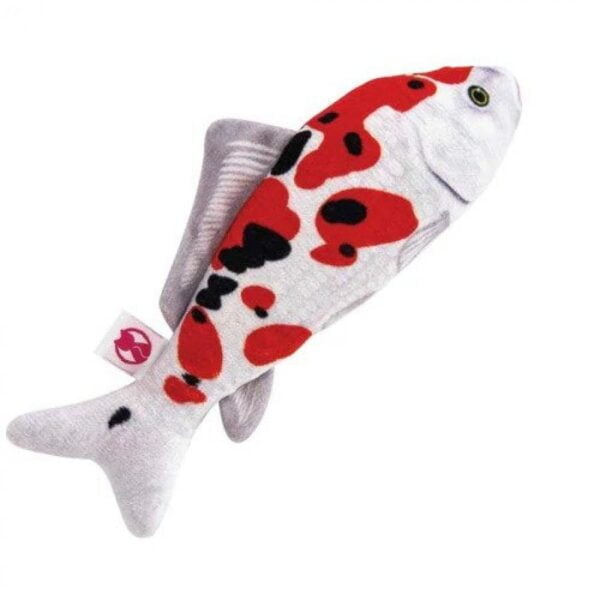 Natural Cat Toys - Cuddle Fish Silver Vine Japanese Koi - 16cm (6in)