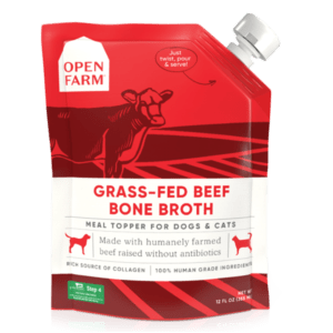 Open Farm - Dog-Cat Grass-Fed Beef Bone Broth Topper - 355ML