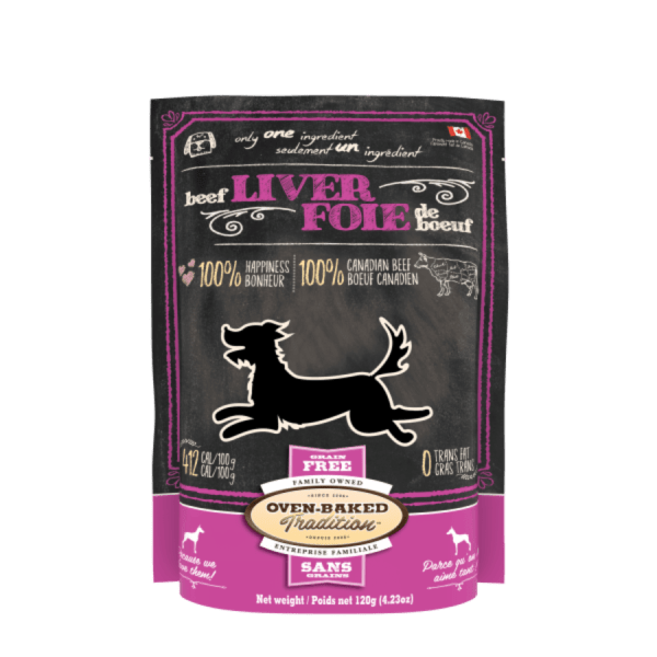 Oven-Baked Tradition - Dog Dehydrated Beef Liver - 120g (4.2oz)
