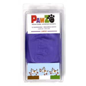 Pawz - LARGE Rubber Dog Boots - PURPLE