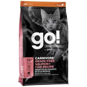 Petcurean - GO! CAT Carnivore SALMON AND COD - 7.26KG (16lb)