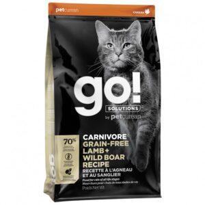 Petcurean - GO! CAT Carnivore LAMB and WILD BOAR - 1.36KG (3lb)