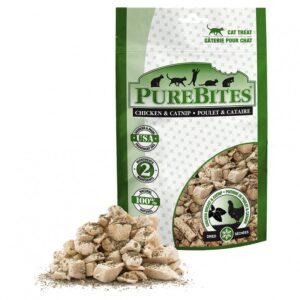 PureBites - Freeze Dried CHICKEN and CATNIP Cat Treats - 37GM