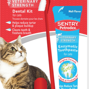 Sentry - Petrodex Enzymatic Dental Kit - CAT - 70GM (2.5oz)