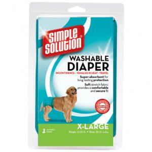 Simple Solutions - Washable Female Diaper - X-LARGE (55 - 90 lbs)