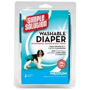 Simple Solutions - Washable Female Diaper - MEDIUM (15 - 35lbs)
