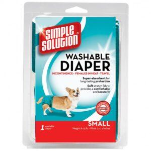 Simple Solutions - Washable Female Diaper - SMALL (8-15lbs)