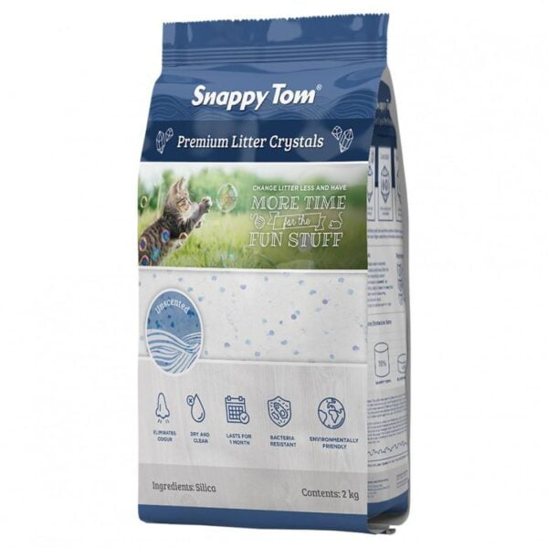 Snappy Tom - CRYSTAL NATURAL SCENT Cat Litter - 2KG