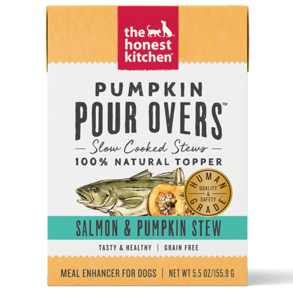 The Honest Kitchen - Dog GF Pour Overs Salmon & Pumpkin Stew - 155.9g (5.5 oz)