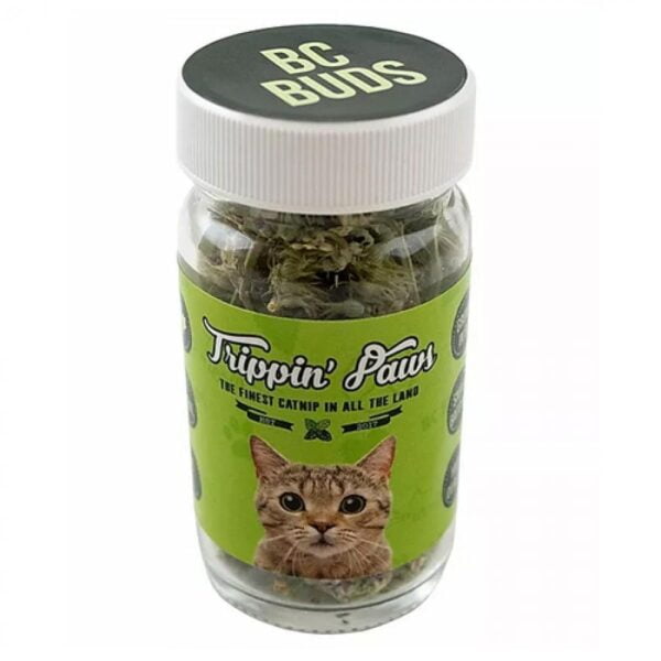 Trippin' Paws - The Finest Catnip Buds In All The Land - Small