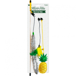 Trippin' Paws - W.A.P Wand Pineapple Cat Toy - 50.8cm (20in)